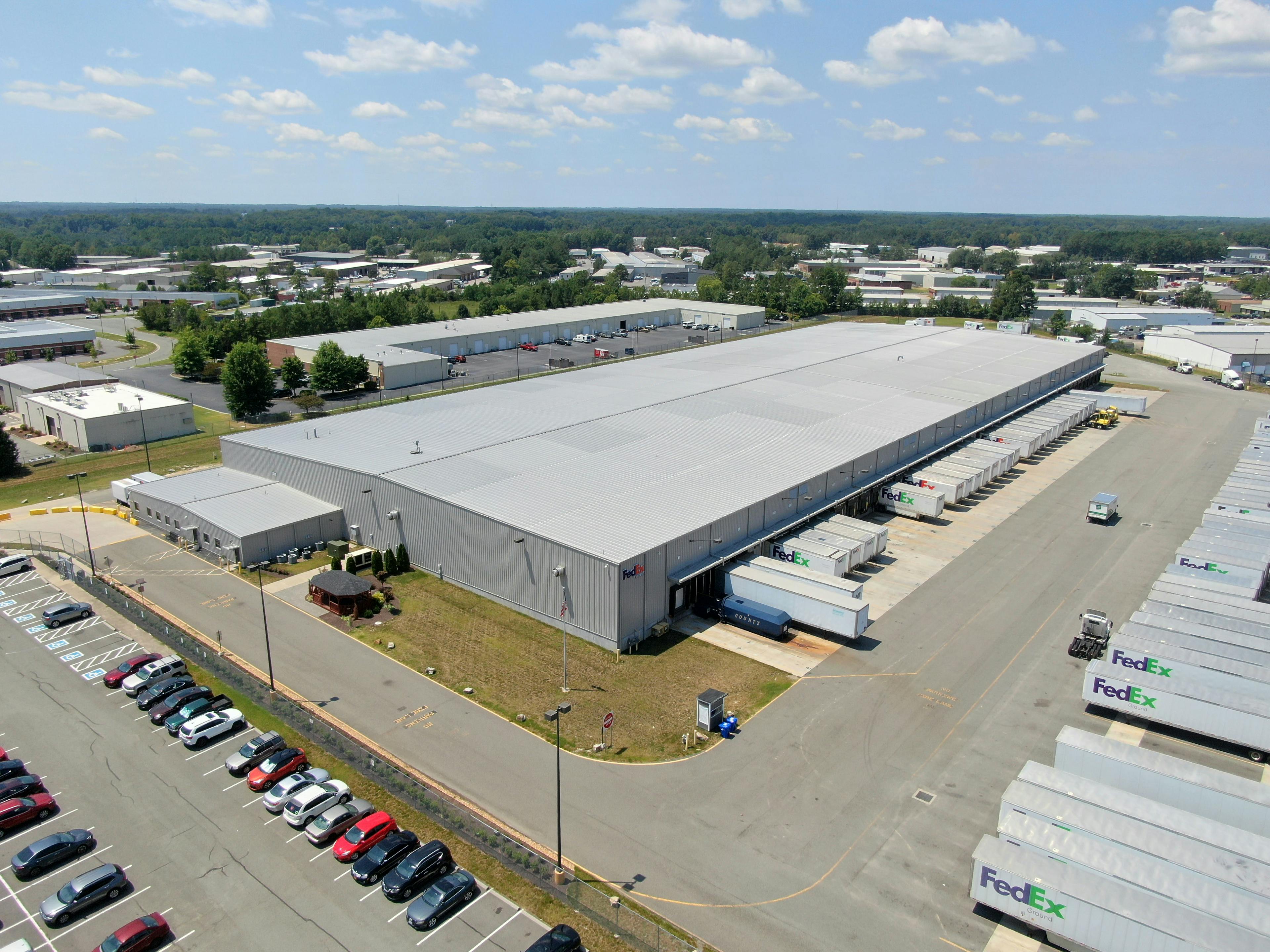 View of warehouse in Richmond, VA