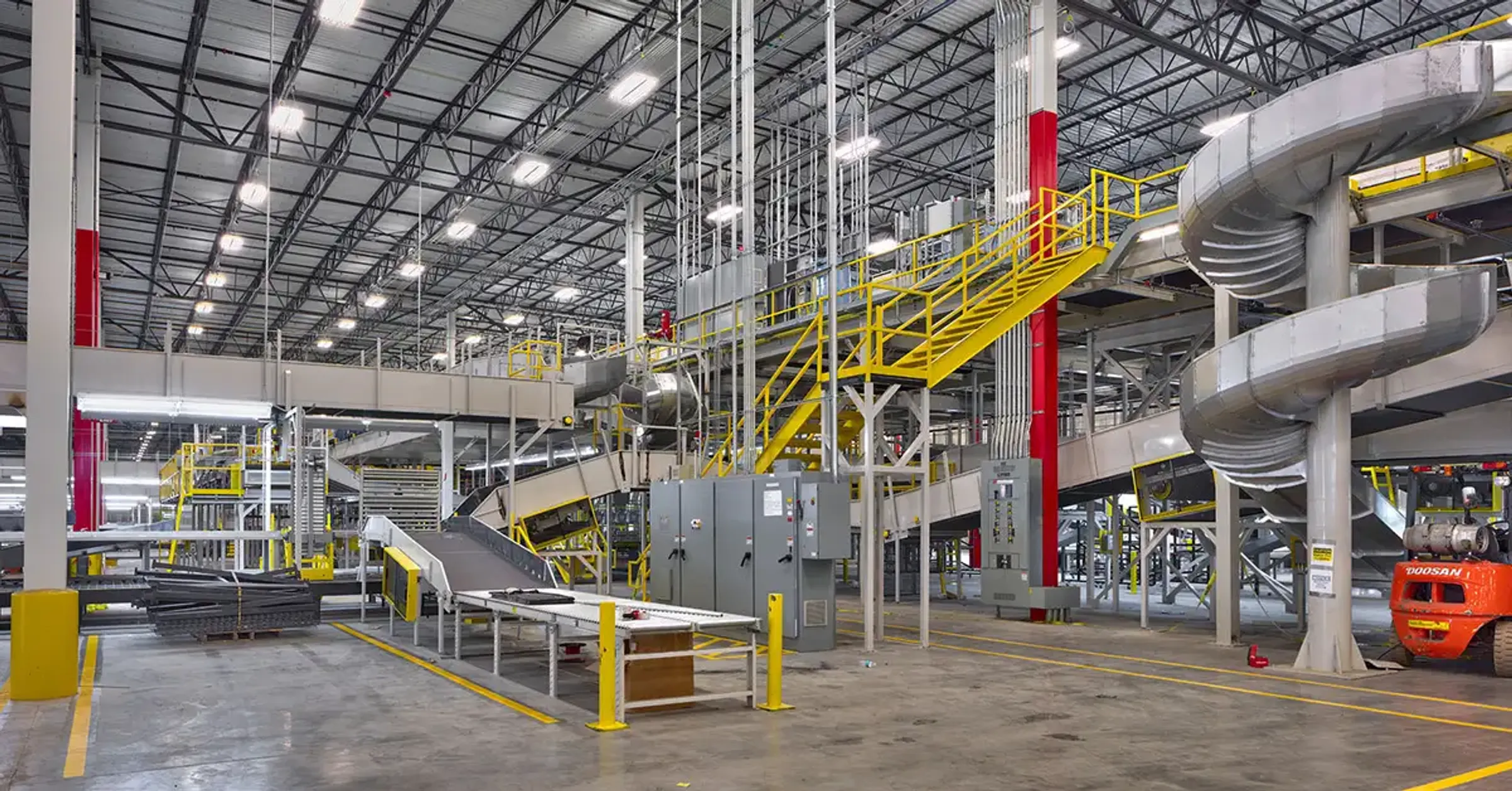 Distribution center interior